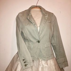 Light blue blazer. Never worn!